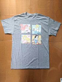 ◎【ディズニー/Disney】『 ディズニー プリンセス / プリント Tシャツ 』Tシャツ 半袖 シャツ 日本未発売 アメコミ アニメ 映画 Movie アメカジ カジュアルファッション シャツ ファッション雑貨 アメリカ雑貨 アメ雑 雑貨