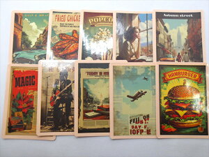 yXebJ[/stickerzw HוAGLA|X^[ / 10Zbg A xV[ XebJ[ CeA fR[V v[g food t@bVG L G t@bVG A