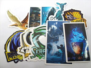 ◎【ステッカー/sticker】『 ハリー・ポッター 柄 / 10枚セット B 』シール ステッカー インテリア デコレーション プレゼント 映画 Movie Harry Potter J.K.ローリング 雑貨 ファッション雑貨 アメ雑