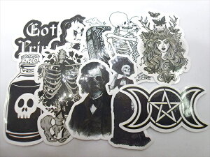 yXebJ[/stickerzw SVbNz[  / 10Zbg C xV[ XebJ[ CeA fR[V v[g gothic horror SVbN G t@bVG AG AJG