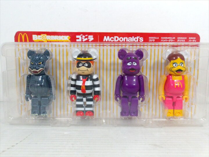 楽天市場】◎【ベアブリック/BE@RBRICK】『 ゴジラ x McDonald