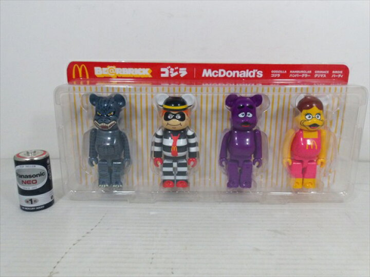 楽天市場】◎【ベアブリック/BE@RBRICK】『 ゴジラ x McDonald 