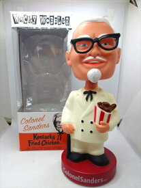 ◎【ファンコ/Funko】『 KFC Colonel Sanders / ボビンヘッド 人形 』人形 フィギュア ドール ボビングヘッド 首ふり人形 カーネル・サンダース FUNKO バブルヘッド ボブルヘッド Bobble-Head コレクション ファッション雑貨 アメ雑 アメリカン雑貨 雑貨