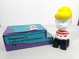 ◎【ピーナッツ/PEANUTS】『 Avon Peanuts Schroeder BUBBLE BATH / ボトル フィギュア 』フィギュア 人形 ドール 洗剤 お風呂用品 お風呂グッズ SNOOPY スヌーピー シュローダー ファッション雑貨 アメリカ雑貨 アメ雑 雑貨