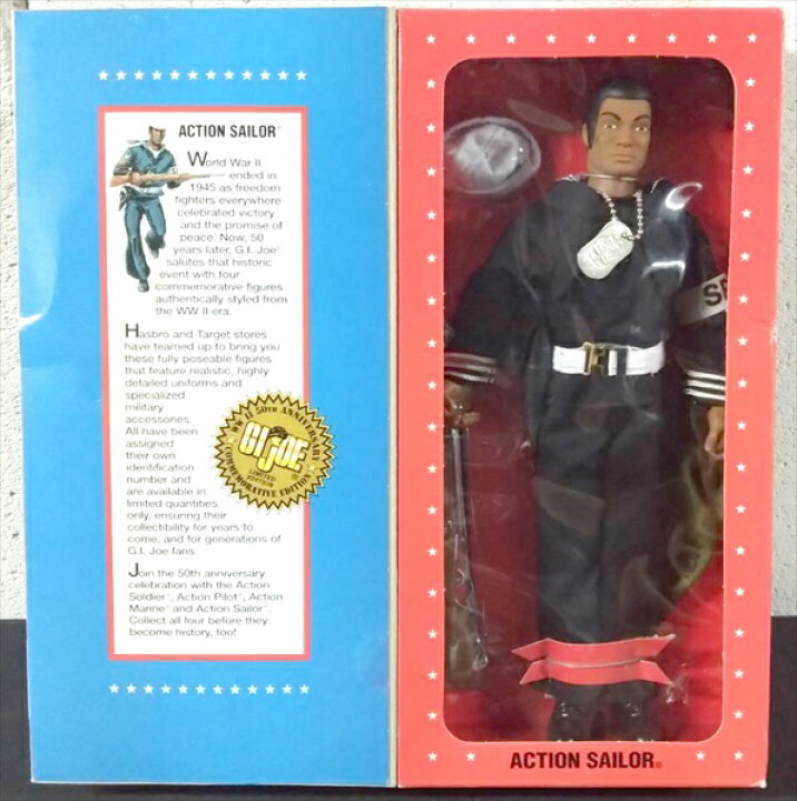 楽天市場】◎【G.I.ジョー/G.I.JOE】『 ACTION SAILOR 黒人兵 LIMITED 