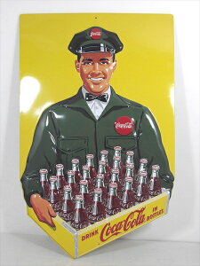 ���y�R�J�E�R�[��/Coca-Cola�z�w Coca-Cola Delivery Man / �u���L�Ŕ� �v���[�g �x�e�B���p�l�� �Ŕ� �C���e���A �u���L�v���[�g �R�J�R�[�� �R�[�� �h�����N �Ŕ� �A�����J�G�� �A���G �G��