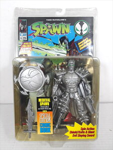 yX|[/SPAWNzw MEDIEVAL SPAWN (silver) PLUS SPECIAL EDITION COMIC BOOK / R~bNt tBMA xtBMA l` h[ AR~  R~bN fBoX|[ TODD TOYS McFARLANE TOYS }Nt@