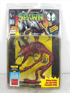 yX|[/SPAWNzw Violator (red) PLUS SPECIAL EDITION COMIC BOOK / R~bNt tBMA xtBMA l` h[ AR~  R~bN oCI[^[ TODD TOYS McFARLANE TOYS }Nt@[gC