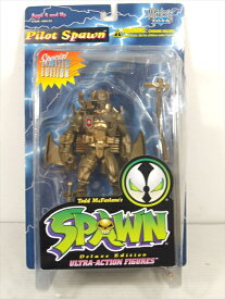 ◎【スポーン/SPAWN】『 Pilot Spawn (gold) SPECIAL Limited EDITION / フィギュア 』フィギュア 人形 ドール アメコミ 漫画 コミック パイロットスポーン TODD TOYS McFARLANE TOYS マクファーレントイズ 雑貨 アメ雑 アメリカ雑貨