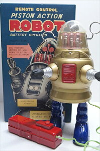 yuLߋ/Tin Toyzw HAHATOY PISTON ACTION ROBOT S[h / R uL xuL eBgC Tin Toy ROBOT HAHATOY sXg{bg {  AG G