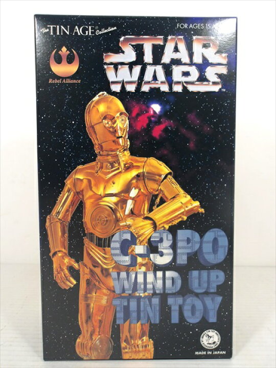 楽天市場】◎【スターウォーズ/STAR WARS】『 C-3PO WIND UP TIN TOY 