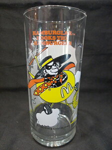 yOX/glasszw McDonald's HAMBURGLAR ADVENTURE SERIES 1980N / KXRbv xOX KX Rbv H re[W }Nhih no[O[ AJG AG G