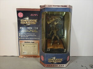 yobg}/BATMANzw COMIC BOOK CHAMPIONS FINE PEWTER LIMITED EDITION MODERN AGE MR.FREEZE / tBMA xl` tBMA h[ DCR~bNX obg} Mr.t[Y BATMAN&ROBIN AJG AG G