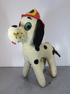 ◎【ドリームペッツ/Dream Pets】『 消防ダルメシアン 1970年以降 / ぬいぐるみ 』人形 ドール ビンテージ 海外品 後期ドリームペッツ アメリカ雑貨 アメ雑 雑貨