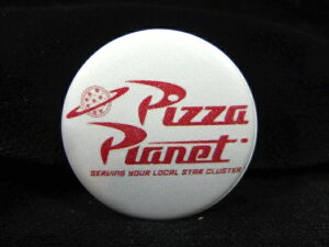 yʃobW/Button badgezw TOY STORY Pizza Planet / ʃobW xobW ob` PinBack Button Can badge JobW ʃob` Job` RNV Disney gCXg[[t@bVG AG G