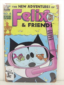 ���y�u���L�Ŕ�/tin plate�z�w Felix the CAT �������K�l �R�~�b�N�\���� / �u���L�v���[�g �x�e�B���p�l�� �Ŕ� �C���e���A �r���e�[�W�� �Ŕ� �L�� �f�� Movie �t�B���b�N�X�E�U�E�L���b�g ���L�t