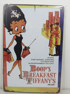 yuLŔ/tin platezw Betty Boop BOOP'S BREAKFAST AT TIFFANY'S / uLv[g xeBpl Ŕ CeA re[W Ŕ L f Movie AR~ xeB[Eu[v eBt@j[Œ