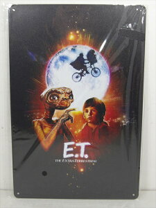 ���y�u���L�Ŕ�/tin plate�z�w E.T. The Extra-Terrestrial E.T.&�G���I�b�g �|�X�^�[�� / �u���L�v���[�g �x�e�B���p�l�� �Ŕ� �C���e���A �r���e�[�W�� �Ŕ� �L�� �f�� Movie �C�[�e�B�[ �X�e�B�[�u���E
