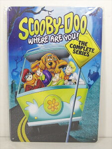 ���y�u���L�Ŕ�/tin plate�z�w SCOOBY-DOO WHERE ARE YOU DVD�p�b�P�[�W�� / �u���L�Ŕ� �v���[�g �x�e�B���p�l�� �Ŕ� �C���e���A �u���L�v���[�g �A�j�� �A���R�~ �f�� Movie �X�N�[�r�[�E�h�D�[ �A����