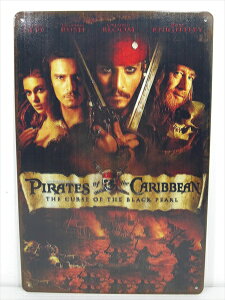 ���y�u���L�Ŕ�/tin plate�z�w Disney Pirates of the Caribbean DVD�p�b�P�[�W�� B / �u���L�v���[�g �x�e�B���p�l�� �Ŕ� �C���e���A �r���e�[�W�� �Ŕ� �L�� �f�� Movie �f�B�Y�j�[ �p�C���[�c�E�I�u�E�J