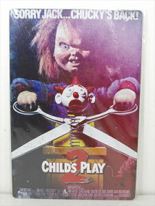 yuLŔ/tin platezw Child's Play 2 CO |X^[ / uLv[g xeBpl Ŕ CeA re[W Ŕ L f Movie `ChEvC `ChvC CHUCKY 