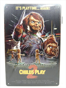yuLŔ/tin platezw Child's Play2 CO |X^[ / uLv[g xeBpl Ŕ CeA re[W Ŕ L f Movie `ChEvC `ChvC CHUCKY `