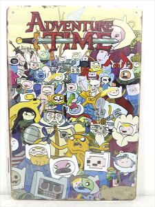 ���y�u���L�Ŕ�/tin plate�z�w Adventure Time �F��ȃt�B���W�� / �u���L�Ŕ� �v���[�g �x�e�B���p�l�� �Ŕ� �C���e���A �u���L�v���[�g �A�j�� �A���R�~ �f�� Movie �A�h�x���`���[�E�^�C�� �A�h�x