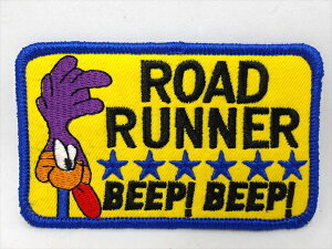 ���y���b�y��/patch�z�w LOONEY TUNES ROAD RUNNER BEEP! BEEP! / �A�C�������b�y�� �x���b�y�� �p�b�` �A�C�����p�b�` �f�� Movie �A���R�~ �A���R�~ ���[�j�[�e���[���Y ���[�j�[�E�e���[���Y ���[�h����