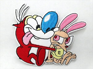 ���y���b�y��/patch�z�w The Ren and Stimpy Show �����ƃX�e�B���s�[ / �A�C�������b�y�� �x���b�y�� �p�b�` �A�C�����p�b�` �f�� Movie �A���R�~ �A���R�~ �����ƃX�e�B���s�[ �t�@�b�V�����G�� �A��