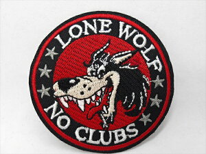 yby/Patchzw LONE WOLF NO CLUBS / ACpb` xAC by pb`  [^[X|[c [^[IC `[ I[goC oCN AJG AG G