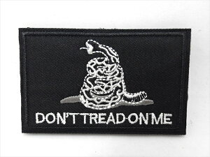 yby/patchzw DON'T TREAD ON ME / }WbNe[vby xby pb` }WbNe[vpb`  ~^[ wr Xl[N t@bVG AG