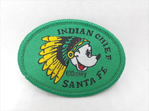 yby/patchzw Disney INDIAN CHIEF SANTA FE O[ / by xby pb` ACpb` f Movie AR~ fBYj[ ~bL[}EX Mickey Mouse t@bVG AG