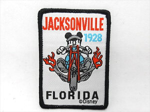 yby/patchzw Disney JACKSONVILLE 1928 FLORIDA / by xby pb` ACpb` f Movie AR~ fBYj[ ~bL[}EX Mickey Mouse t@bVG AG