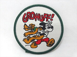 yby/patchzw Disney GROWUFF! / by xby pb` ACpb` f Movie AR~ fBYj[ ~bL[}EX Mickey Mouse t@bVG AG