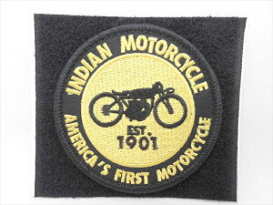 yby/patchzw INDIAN MOTOR CYCLE EST.1901 / }WbNe[vby xby pb` }WbNe[vpb`  CfBA[^[TCN [^[TCN oCN I[goC t