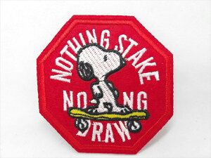 yby/patchzw PEANUTS Xk[s[ NOTHING STAKE / ACby xby pb` ACpb` f Movie AR~ s[ibc Xk[s[ Snoopy WbNI[^ t@bV