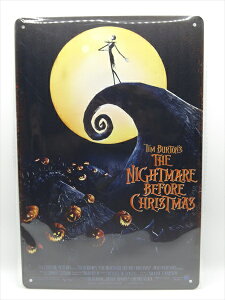 yuLŔ/tin platezw Disney The Nightmare Before Christmas f|X^[ A / uLv[g xeBpl Ŕ CeA re[W Ŕ L f Movie fBYj[ iCgA[Er