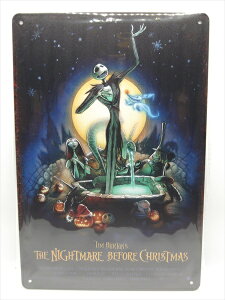 yuLŔ/tin platezw Disney The Nightmare Before Christmas f|X^[ B / uLv[g xeBpl Ŕ CeA re[W Ŕ L f Movie fBYj[ iCgA[Er