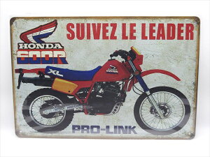 ���y�u���L�Ŕ�/tin plate�z�w HONDA 600R / �u���L�v���[�g �x�e�B���p�l�� �Ŕ� �C���e���A �r���e�[�W�� �Ŕ� �L�� �z���_ ���[�^�[�T�C�N�� Motorcycle �o�C�N �I�[�g�o�C ���[�X ���[�^�[ �f�B�X