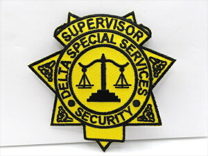 ���y���b�y��/patch�z�w Supervisor Delta Special Services Security �C�G���[ / �A�C�������b�y�� �x���b�y�� �p�b�` �A�C�����p�b�` �~���^���[ �Z�L�����e�B �f���^�q�� �t�@�b�V�����G�� �A���G