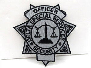 ���y���b�y��/patch�z�w Supervisor Delta Special Services Security �O���[ / �A�C�������b�y�� �x���b�y�� �p�b�` �A�C�����p�b�` �~���^���[ �Z�L�����e�B �f���^�q�� �t�@�b�V�����G�� �A���G