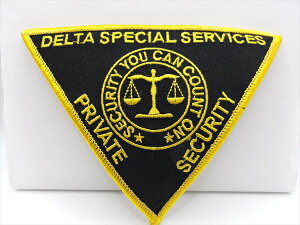 ���y���b�y��/patch�z�w Delta Special Services Security �O�p�` / �A�C�������b�y�� �x���b�y�� �p�b�` �A�C�����p�b�` �~���^���[ �Z�L�����e�B �f���^�q�� �t�@�b�V�����G�� �A���G