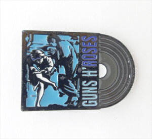 ���y�s���o�b�W/pin badge�z�w Guns N' Roses Use Your Illusion ���R�[�h / �s���Y �x�o�b�W �o�b�` �s���o�b�` PINS �o���h ���b�N�o���h ���y �K���Y�E�A���h�E���[�[�Y �K���Y&���[�[�X �K���Y�A���h��
