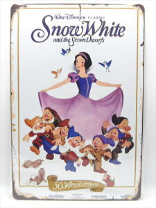 ���y�u���L�Ŕ�/tin plate�z�w Disney Snow White And The Seven Dwarfs 50th Anniversary / �u���L�v���[�g �x�e�B���p�l�� �Ŕ� �C���e���A �r���e�[�W�� �Ŕ� �L�� �f�� Movie �A���R�~ �f�B�Y�j�[ ����P 7�l��