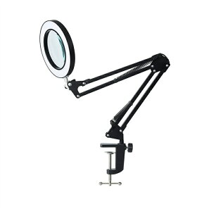 �X�^���h���[�y �g�勾 ���ዾ ���[�y �f�X�N���[�y ��Ɨp LED���C�g�t�� 3�F���i�K���� ���邳���� �p�x�����\ �܂肽���ݎ� �{��10�{ �N���b�v�� USB���d �Œ� ���^ ��| �Ǐ��p ���{�� 