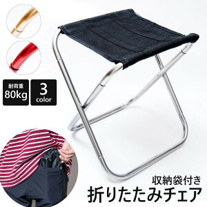 折りたたみ椅子 軽量 コンパクト ミニチェア 椅子 アウトドア キャンプ 釣り フェス イベント 運動会 BBQ 収納袋付き