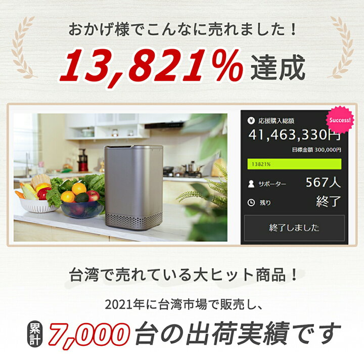 楽天市場】【国内正規品☆1年保証】NAGUALEP 生ごみ処理機 NA-2 助成金 