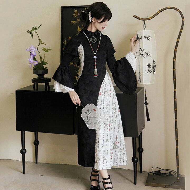 楽天市場】RAKU 中華風 ロリータ チャイナドレス 漢服 漢元素  