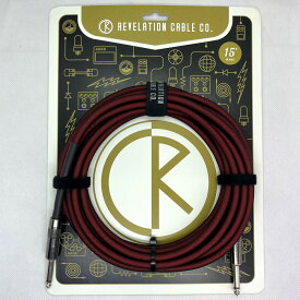 Revelation Cable Wine Red - Gotham GAC-1 Ultra-Pro (長さ4.6m)