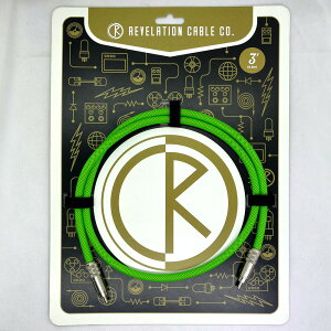 Revelation Cable RCA-Cable Green - Van Damme Pro Grade Classic XKE (����0.9m)